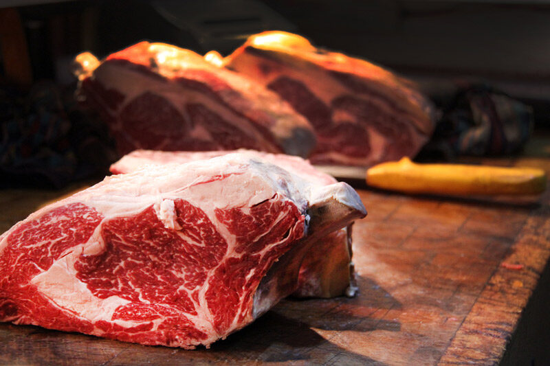 Entrecôte race à viande